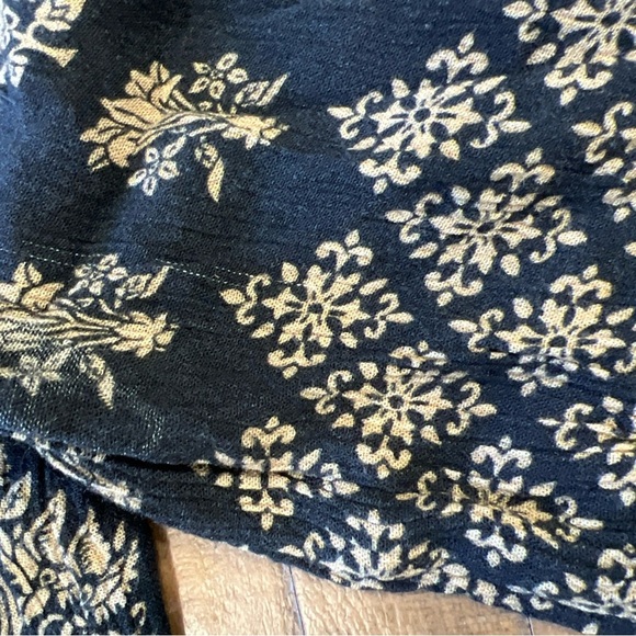 Anthropologie Maeve Maplewood Dress XSP Paisley Bohemian V-neck Festival Mini - Picture 10 of 12